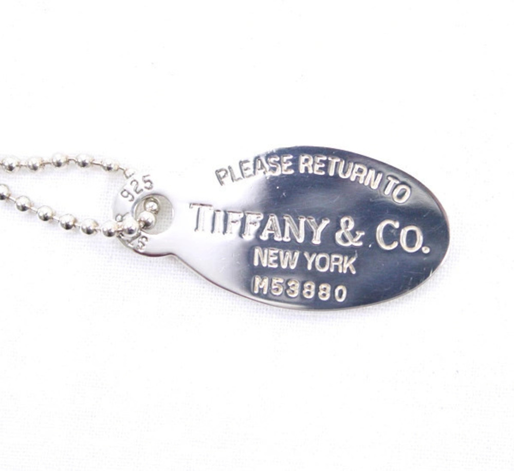 TIFFANY Co to Oval Necklace